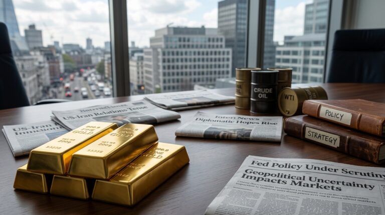 Gold Is Caught Between Diplomacy and the Fed