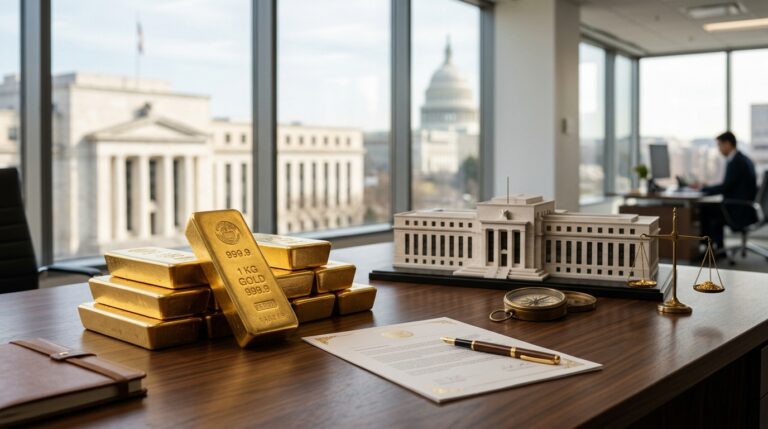 Gold Has Gained 15% This Month. The Fed Is Why It Keeps Going.