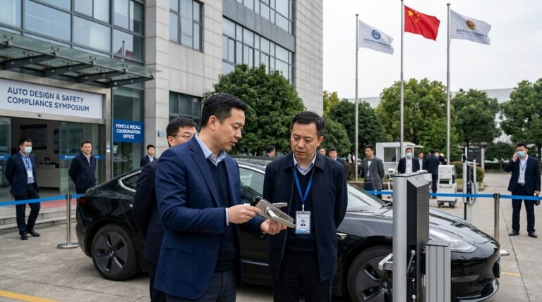 TSLA Slides as China Bans the Design It Made Famous