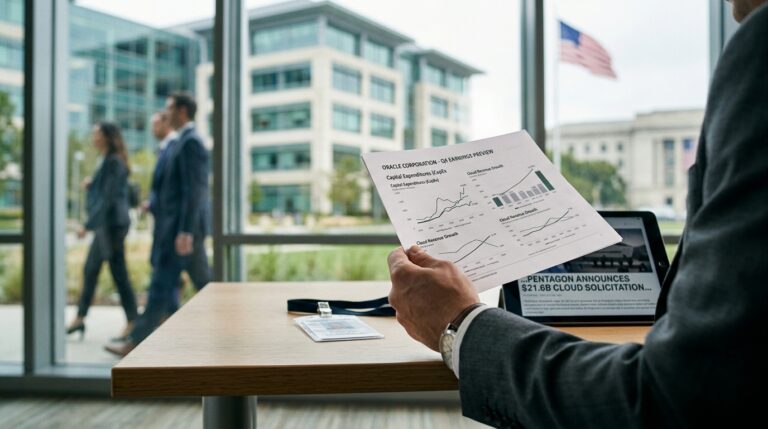 Oracle Reports Tonight. A $21.6B Pentagon Cloud Contract Makes the Bull Case Harder to Ignore.