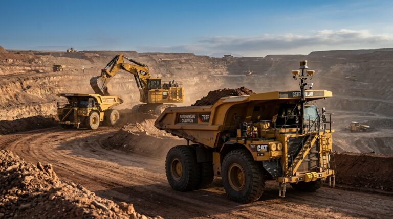 CAT’s Robot Fleet Is Already Repricing the Stock