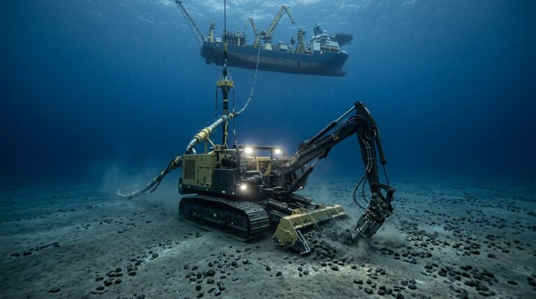 CAT Handed Mining to an Offshore Veteran. The Seabed Is Why.
