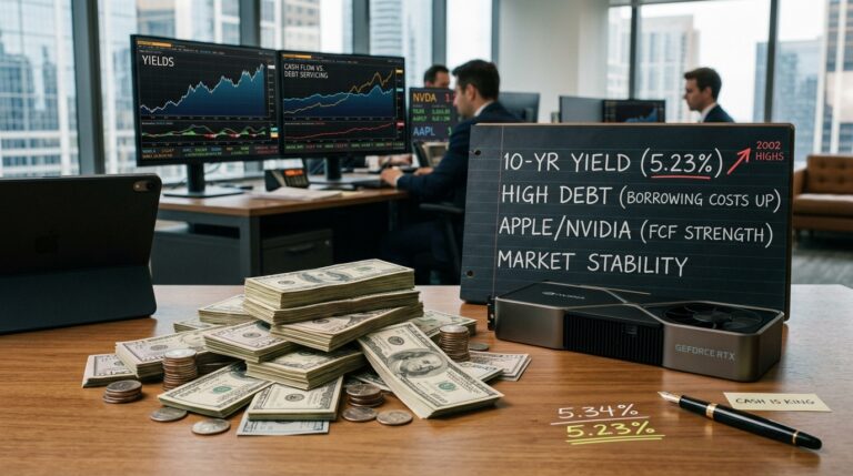 Apple and Nvidia Are Minting Cash While Rivals Borrow