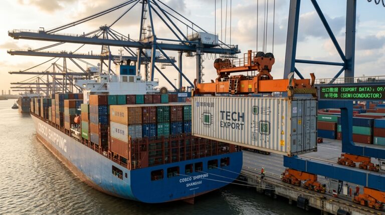 China&rsquo;s Export Surge Is Powered by Chips