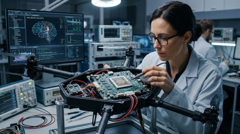Lockheed Bets Drone Silicon on a Brain-Inspired Chip