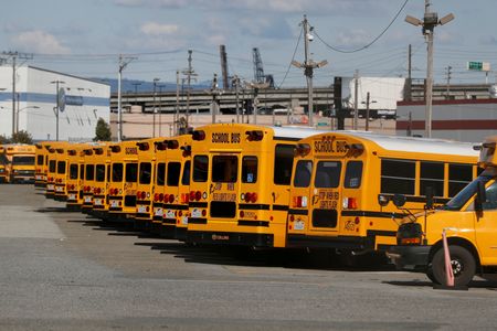 U.S. awards $1 billion to electrify school bus fleets
