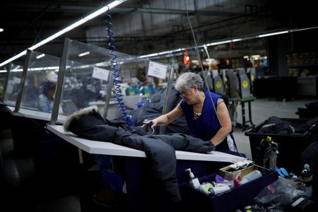 Canada September factory sales flat on aerospace, metals