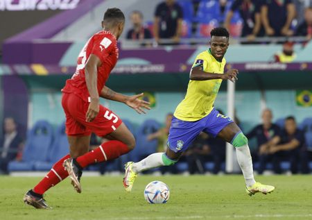 Soccer-Brazil’s Vinicius Jr looking to terminate Nike deal, report says