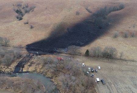 Keystone cleanup turns remote Kansas valley into a small town
