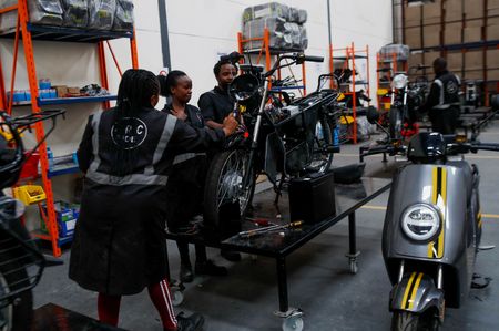 Battery swapping spurs Kenya’s electric motorbike drive