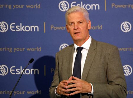 South Africa’s Eskom says police investigating alleged poisoning of CEO