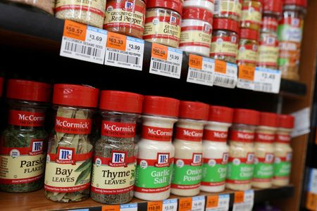 Spice maker McCormick sees ‘pushback’ from retailers on price increases -CEO