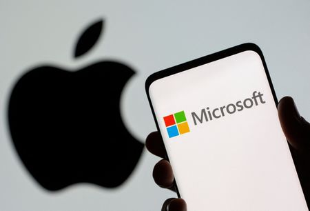 Microsoft edges out Apple as world’s most valuable company